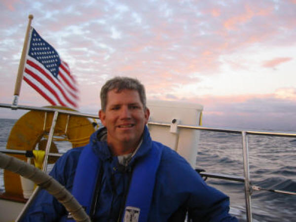 Scott at sea