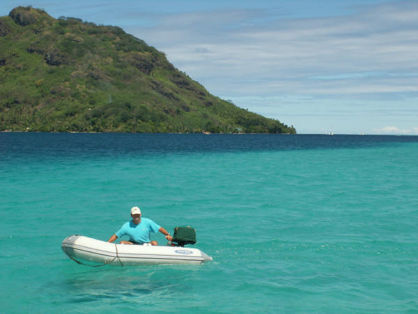 Photo - Dingy dinghy driver!